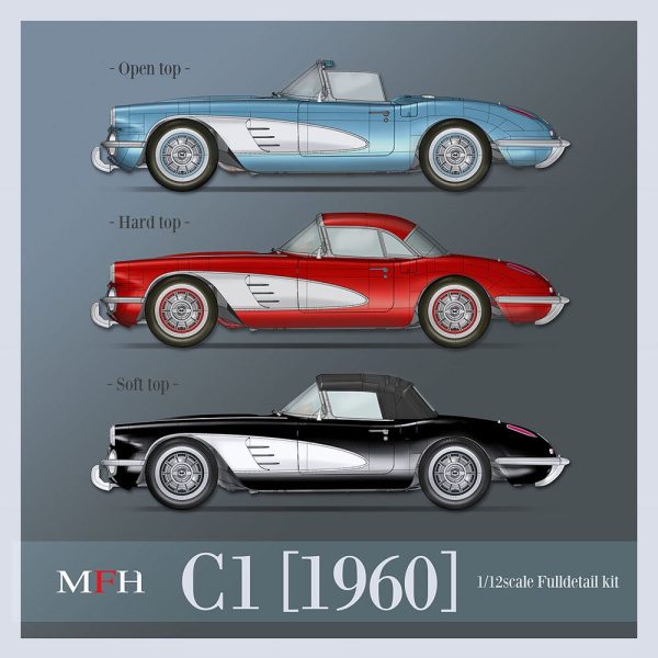 1 12 Scale Model Kit: C1 (1960) Full Detail Hot on Sale