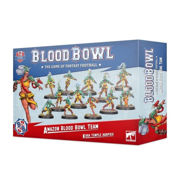 Amazon Blood Bowl Team - The Kara Temple Harpies For Cheap