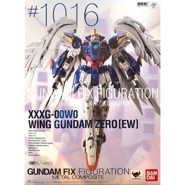 1 100 Gundam Fix Figuration Metal Composite XXXG-00W0 Wing Gundam Zero EW For Cheap