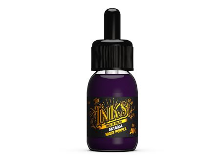 AK Interactive - The Inks - Night Purple Hot on Sale