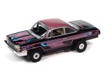 Auto World New  62 Chevy Bel Air (Black Purple) Rel. 31 Cars & Coffee SC360 Online Sale