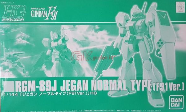 1 144 HGUC RGM-89J Jegan Normal Type [F91 Ver.] on Sale