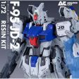 [AC Studio] 1 72 F95 JD2 Gundam F95 comic version GK resin kit comes with movable skeleton Online now