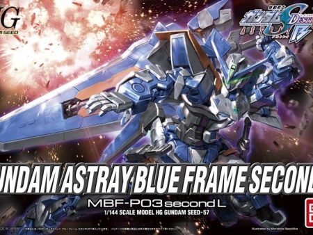 1 144 HG 057 MBF-P03 2nd L Gundam Astray Blue Frame Supply