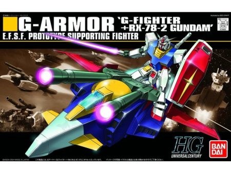 1 144 HGUC 050 G-Armor G-Fighter + RX-78-2 Gundam on Sale