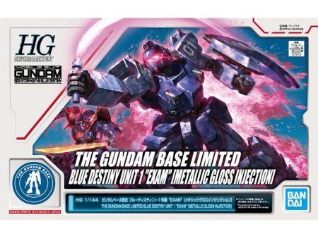 HGUC 1 144 Gundam Base Limited Blue Destiny Unit 1 [Metallic Gloss Injection] Online