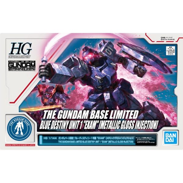 HGUC 1 144 Gundam Base Limited Blue Destiny Unit 1 [Metallic Gloss Injection] Online