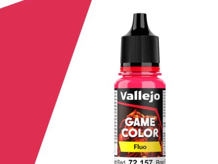 Vallejo Game Color Fluo: Red - 18 ml - 72157 Online Hot Sale