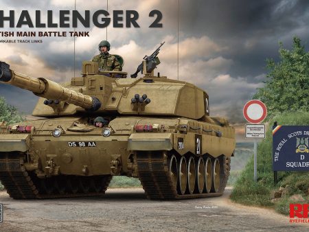 RFM Challenger 2 British Main Battle Tank - 1 35 Scale Model Kit Fashion