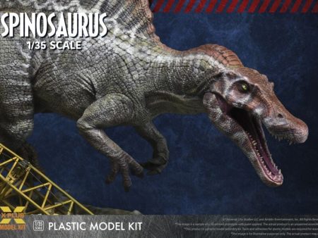 X-Plus Models Jurassic Park III Spinosaurus Model Kit Hot on Sale