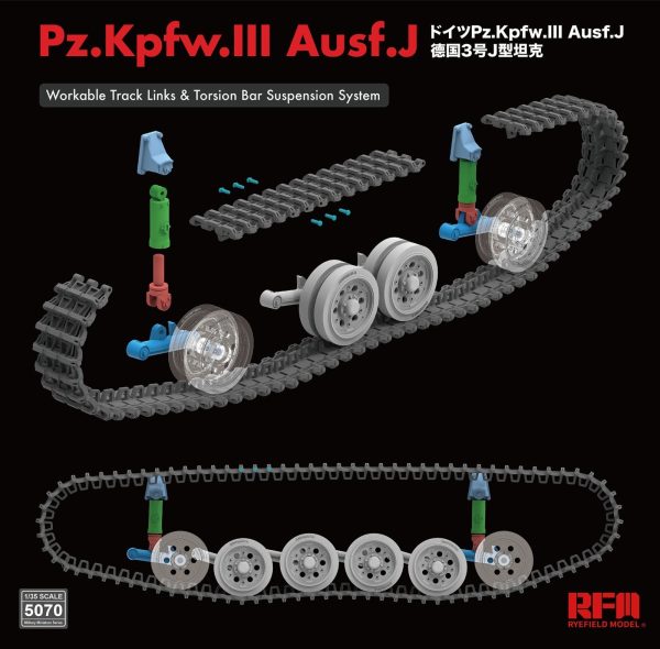 RFM Pz.Kpfw.III Ausf.J - 1 35 Scale Model Kit For Cheap