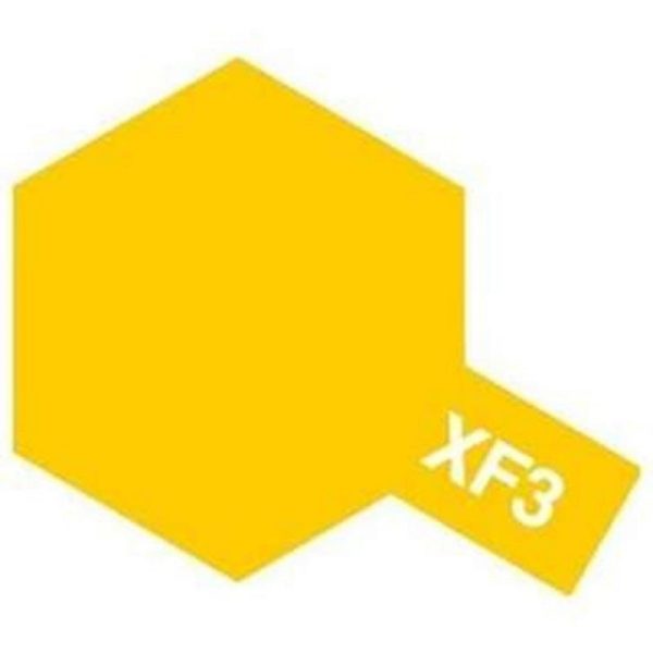 Tamiya 80303 Enamel Paint XF-3 Flat Yellow 10ml For Cheap