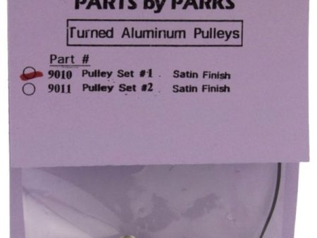 Parts by Parks Turned Aluminum Pulleys 1 24-1 25 Scale - PBP-9010 Set #1 Online