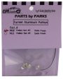 Parts by Parks Turned Aluminum Pulleys 1 24-1 25 Scale - PBP-9010 Set #1 Online