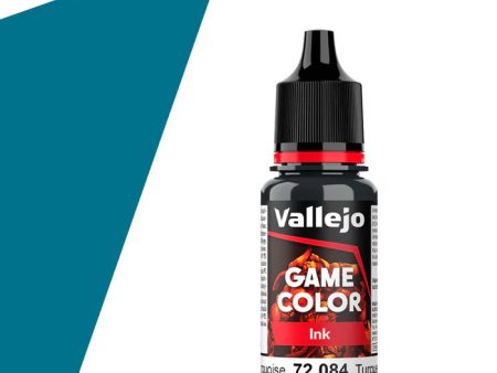 Vallejo Game Color Ink: Dark Turquoise - 18 ml - 72084 Online now