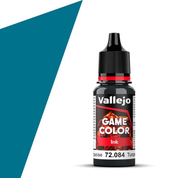 Vallejo Game Color Ink: Dark Turquoise - 18 ml - 72084 Online now