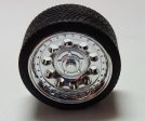 Pegasus Hobbies 1 24 Chrome Magnums Rims W Tires Fashion