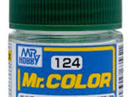 GSI Creos Mr. Color 124 Dark Green Miysubishi (SEMI GLOSS) 10ml Cheap