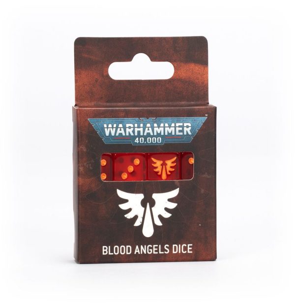 Warhammer 40K: Blood Angels Dice Set Cheap