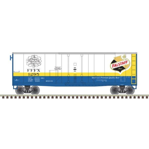 Atlas N Scale TRAINMAN 40  PLUG DOOR BOX CAR FALSTAFF #1237 Online