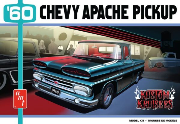 1960 Chevy Apache Pickup Street Machine 1:25 Scale Model Kit Online