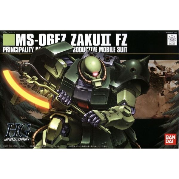 1 144 HGUC 087 MS-06FZ Zaku II FZ Supply