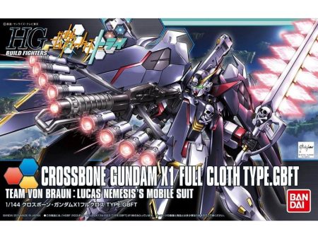 1 144 HGBF Crossbone Gundam X1 Full Cloth Ver. GBF Fashion