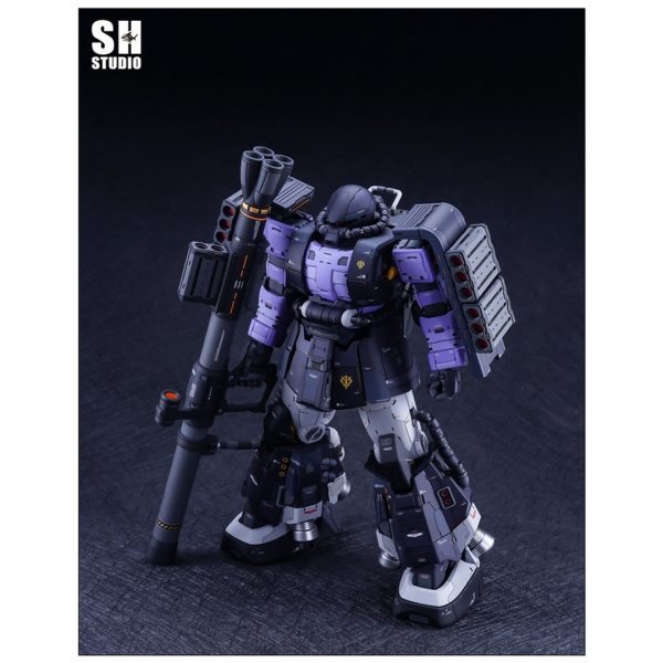 SH STUDIO 1 60 PG MS-06R-1A High Mobility Type Zaku II Black Tri-Star [Conversion Kit]【Weapon included】 For Discount