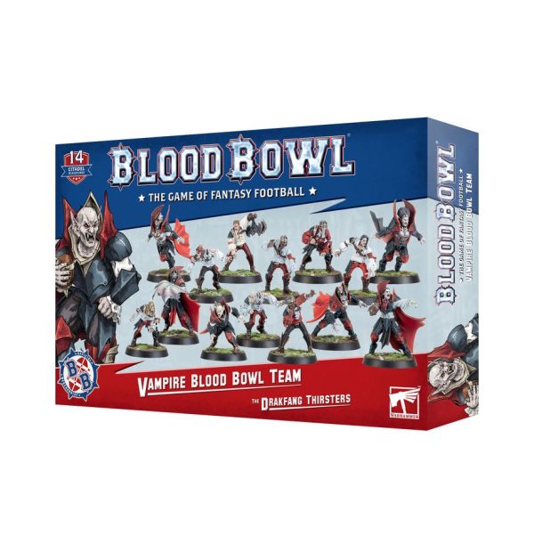 Vampire Blood Bowl Team - The Drakfang Thirsters Online Hot Sale