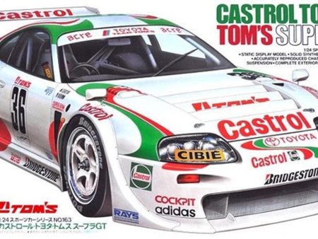 Tamiya Castrol Toyota Tom s Supra GT - 1 24 Scale Model Kit Hot on Sale