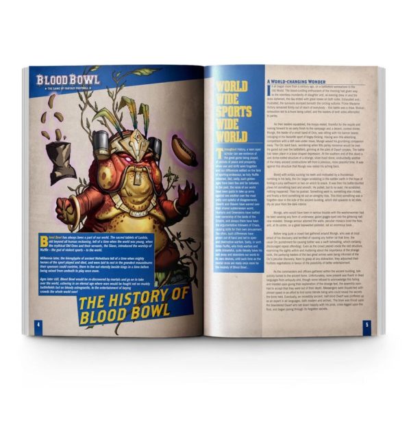 Blood Bowl: The Official Rules on Sale