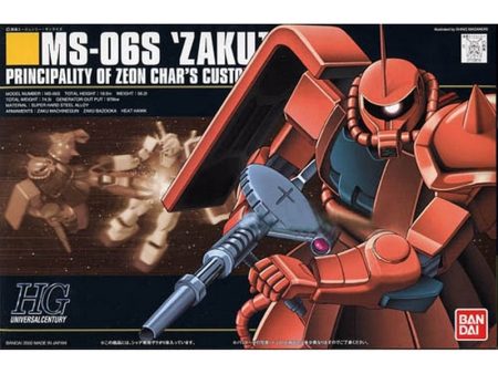 1 144 HGUC 032 MS-06S Zaku II [Char s] For Cheap