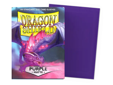 Purple - Matte Sleeves - Standard Size Sale