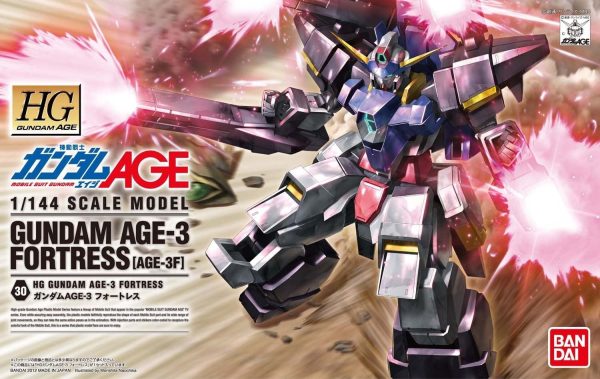 1 144 HG Gundam Age-3 Fortress For Cheap