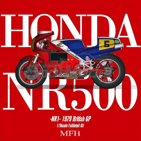 1 9 Scale Model Kit: HONDA NR500 [NR1] Full Detail Fashion