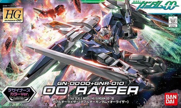 1 144 HG00 038 GN-0000 + GNR-010 Gundam 00-Raiser Set Online