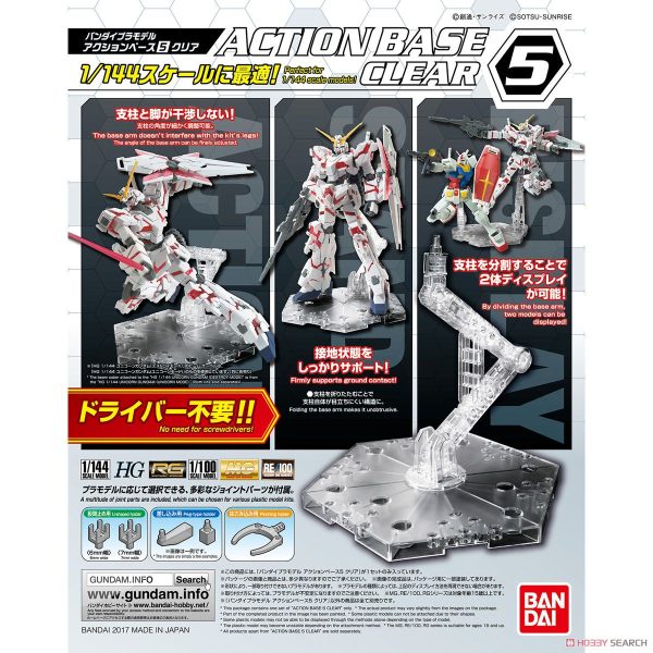 1 144 Action Base 5 Clear For Cheap