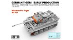 RFM Tiger I Early w  Full Interior & Clear Parts - 1 35 Scale Model Kit on Sale