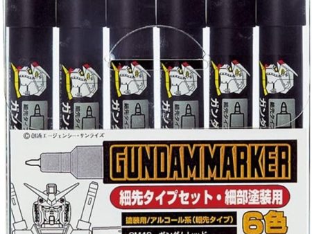 Gundam Marker Thin Point Set For Discount