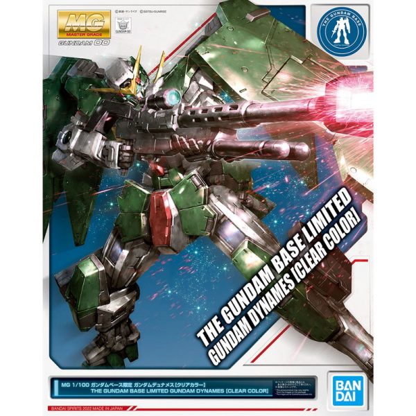 MG 1 100 The Gundam Base Limited GN-002 Gundam Dynames [Clear Color] For Discount