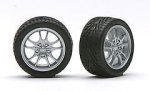 Pegasus Hobbies 1 24 Silver M5 s Rims W Tires Cheap