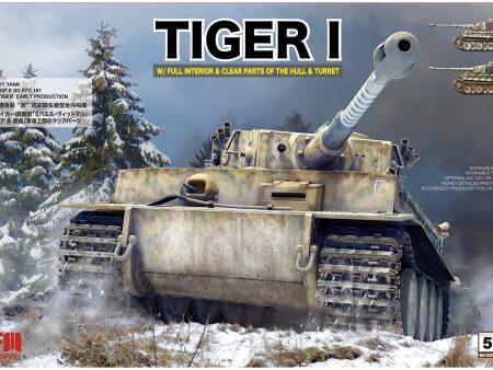 RFM Tiger I Early w  Full Interior & Clear Parts - 1 35 Scale Model Kit on Sale