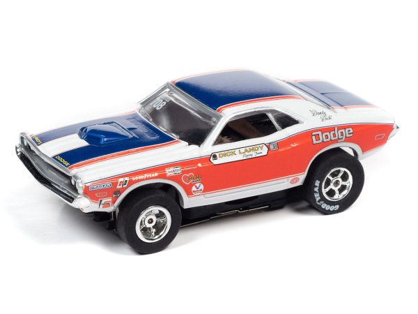 Auto World XTraction Slot Car Legends of the Qtr. Mile Dick Landy  71 Dodge Challenger For Sale