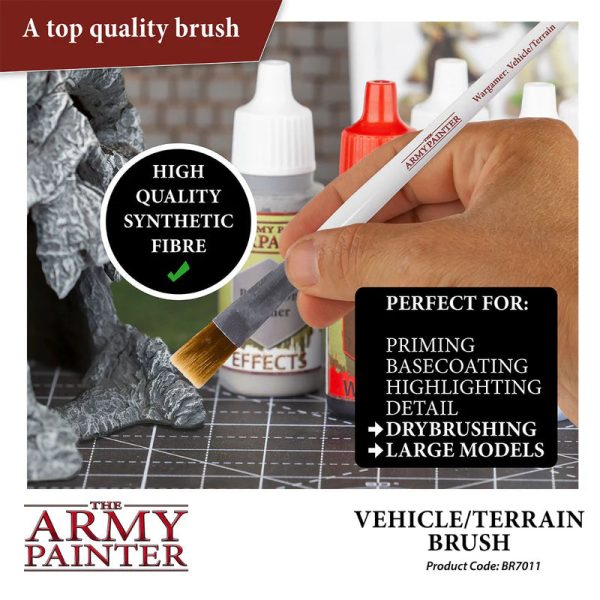 Wargamer Brush: Vehicle & Scenery Online Sale