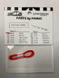 Parts by Parks Detail Wire, 4 feet per pkg 1 24-1 25 Scale - PBP-1041 Red Online Hot Sale