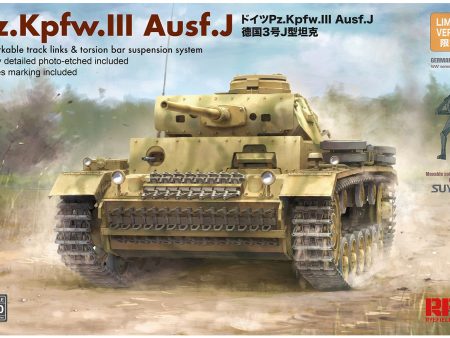 RFM Pz.Kpfw.III Ausf.J - 1 35 Scale Model Kit For Cheap