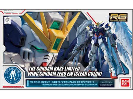 RG 1 144 The Gundam Base Limited Wing Gundam Zero EW  [Clear Color] Online Hot Sale