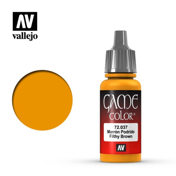 Vallejo Game Color Filthy Brown - 17 ml - 72037 on Sale