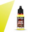 Vallejo Game Color Wash: Yellow - 18 ml - 73208 on Sale