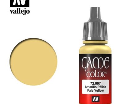 Vallejo Game Color Pale Yellow - 17 ml - 72097 Sale